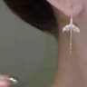 Marquise fish tail Earrings icon